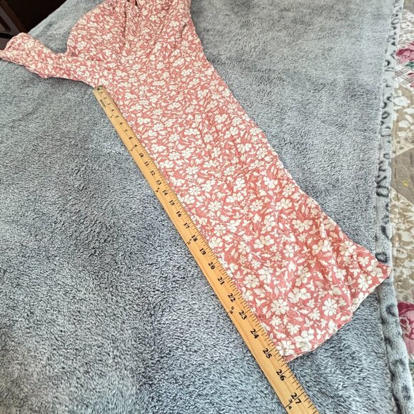 Faherty Renata Jumpsuit Medium Floral Fairy Coquette Festival Boho Western 19143 - Picture 9 of 13